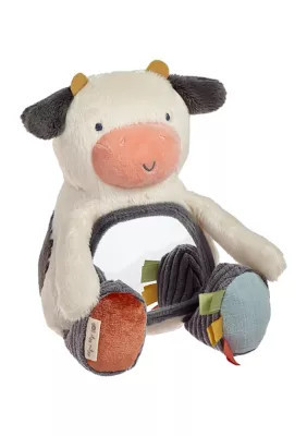 Itzy Ritzy Kids Mirror Cow Toy, White | Belk