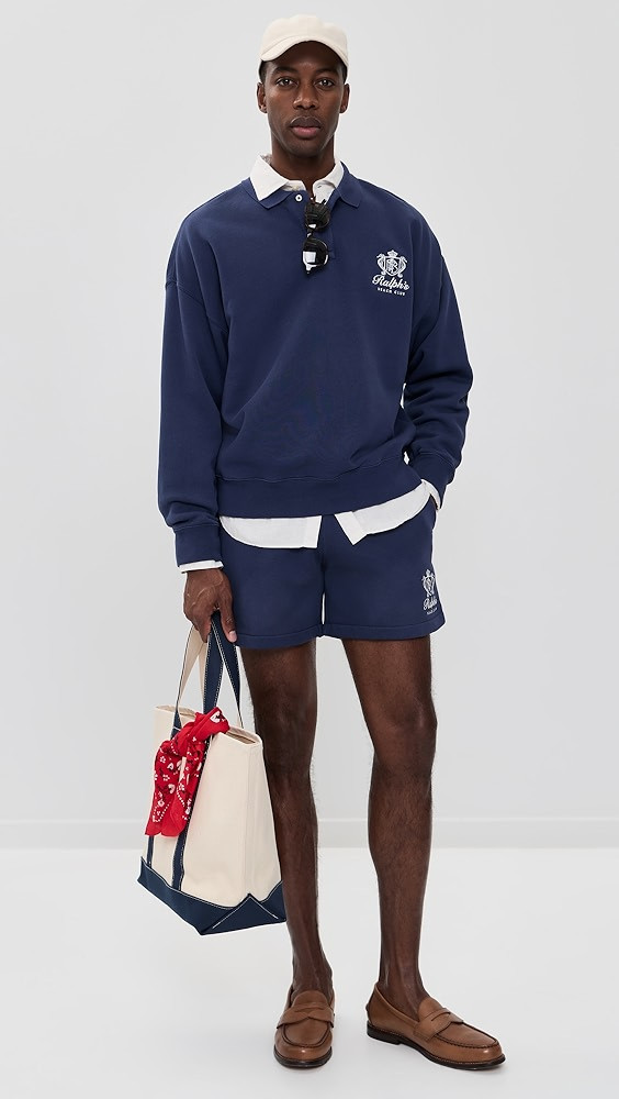 Polo Ralph Lauren Island Fleece Polo Sweatshirt | Shopbop | Shopbop