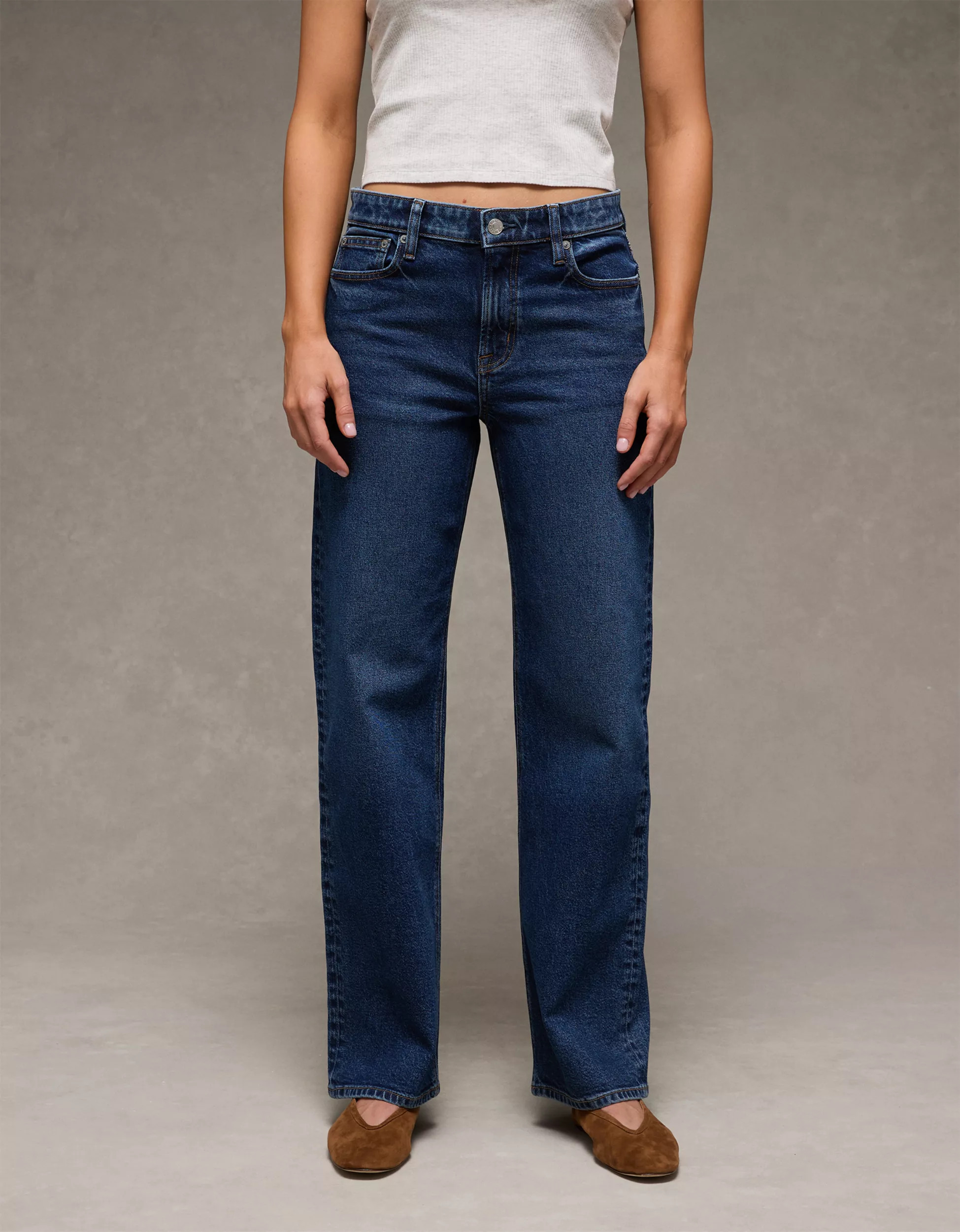 AE Stretch High-Waisted Stovepipe Jean | American Eagle Outfitters (US & CA)