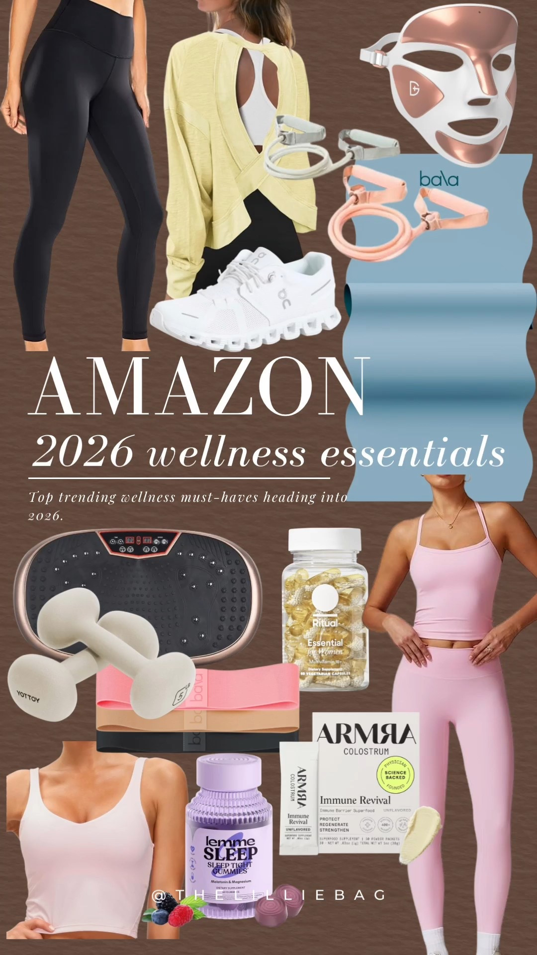 Amazon 2026 wellness essentials!🤍 

Wellness. 2026. Fitness. Health  

#LTKActive #LTKFindsUnder50 #LTKFindsUnder100