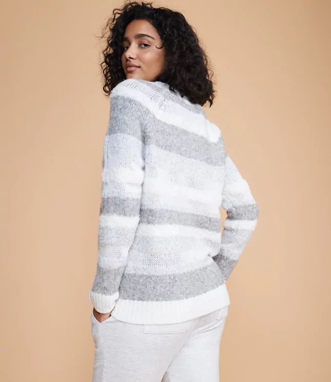 Lou & Grey Fuzzyline Sweater | LOFT | LOFT