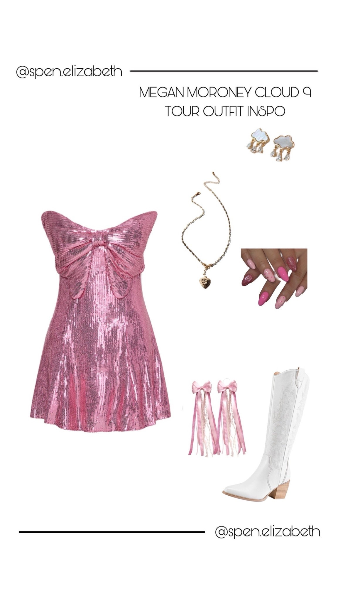 megan moroney cloud 9 tour concert outfit inspo!!