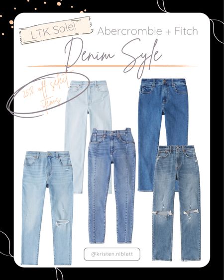 LTK Sale // Abercrombie // Denim Style

Fall jeans. Fall style. Fall outfits. Casual outfits. Denim. Easy mom style. Casual style  

#LTKSale #LTKSeasonal #LTKunder100