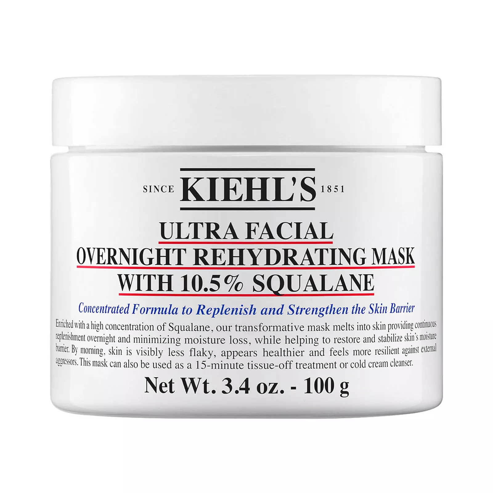 Ultra Facial Overnight Hydrating Face Mask with 10.5% Squalane, Size: 7.1 Oz, Multicolor | Kohl's