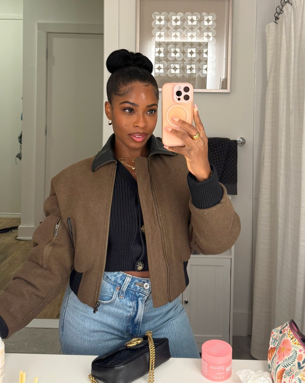 perfect fall bomber jacket 🍂