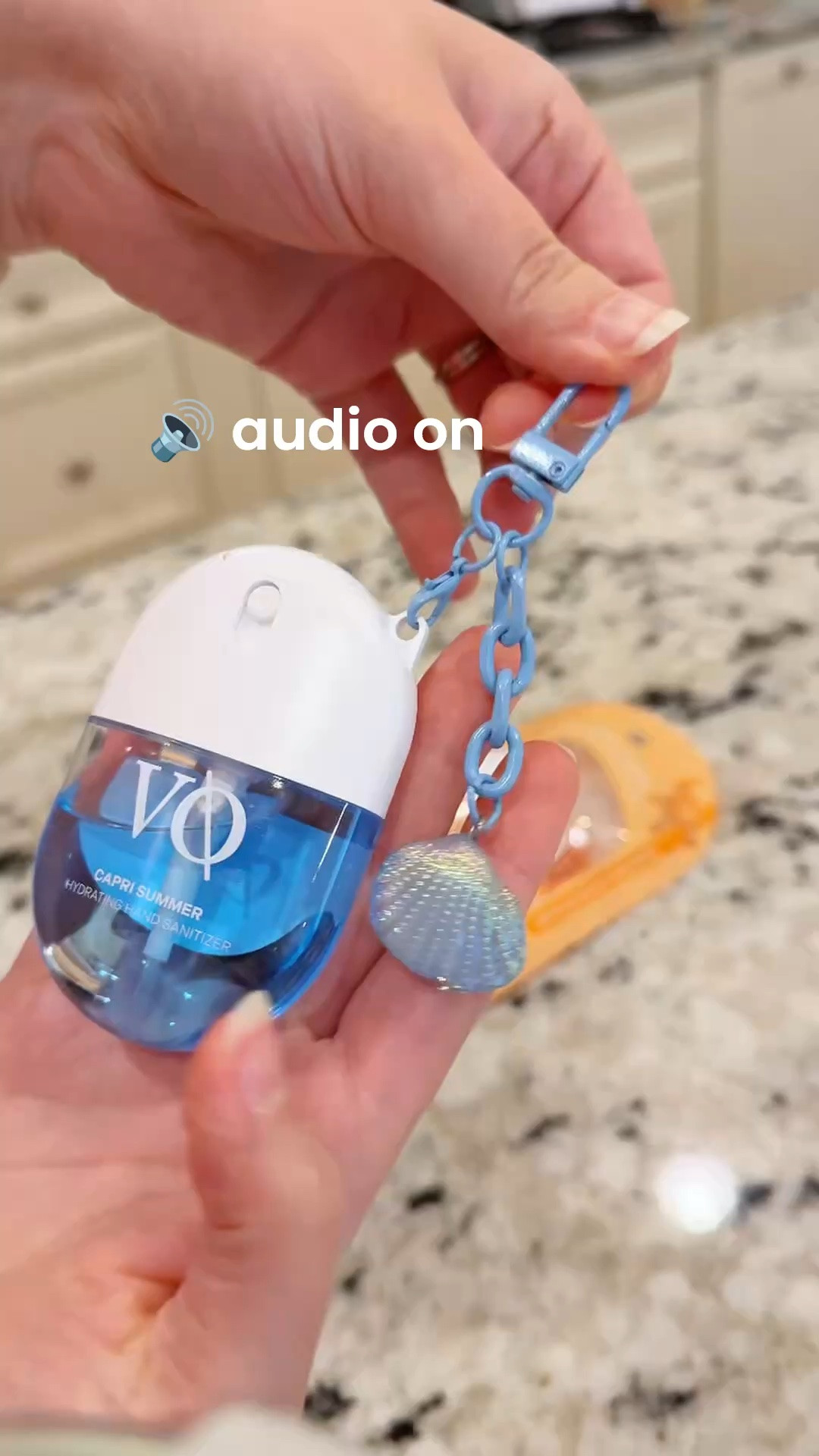 Filming my new favorite @Target find from VQ Beauty but still mommin’ over here 😅

Summer means hand sanitizer in the nicest scents AND snacks all day every day 💛🩵

I love the new upgrade to these! The charms are adorable, but the durable hard plastic clasps and metal chains make these rugged and honestly perfect!! The price in amazing too. I just ordered the watermelon and the vanilla ones too🍦 🍉

#LTKmomlife #LTKKids #LTKSaleAlert