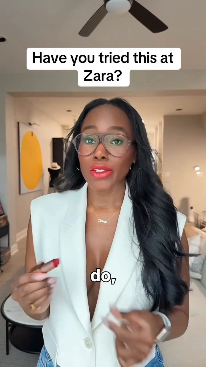 It’s giving Cher from clueless 👯‍♀️👗 Are you trying this out — Or are you riding with the in-person try on experience?

Also... I checked the Terms of Use for this feature 
(since I’m a former tech girlie who can’t help herself and because privacy is important).

The TL;DR (not legal advice) —

❗️Try-On images aren’t guaranteed to be accurate and shouldn’t soley drive purchasing decisions
❗️You give Zara limited rights to process and reproduce your photos to generate the avatar
❗️You can’t share or monetize the AI-generated images
❗️AI recommendations are non-binding and can’t be used against Zara
❗️You assume basically all legal and practical risk

💄: @lawless Who’s That Lady

#zara #zarahaul #zaratryon #fittingroom #virtualtryon