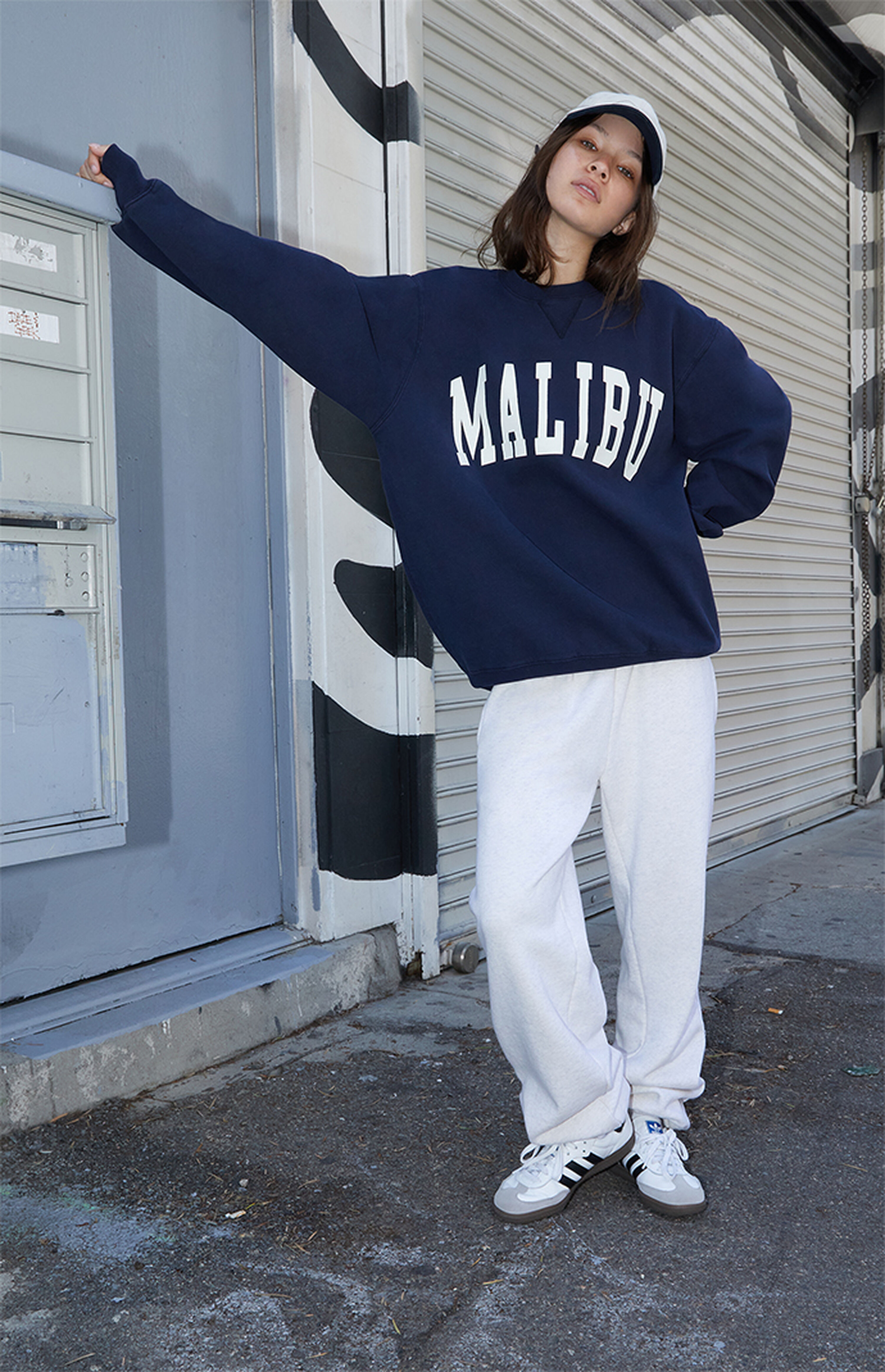 John Galt Erica Malibu Crew Neck Sweatshirt | PacSun