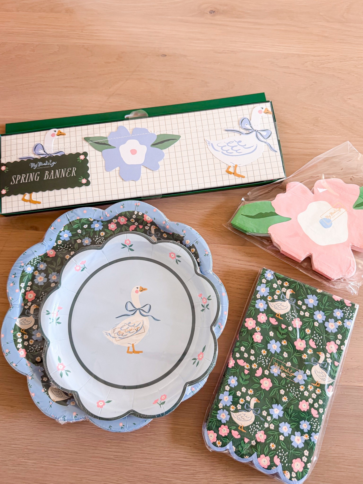 y’all already know I love a cute table moment and this is SO good 🐣🌸
everything is from My Mind’s Eye and their spring + Easter collection is adorable
they’re having 25% off right now, so if you need plates, napkins, banners, all the fun stuff… now’s the time
I’ll link this + more of my favorites

#LTKHome #LTKSeasonal #LTKSaleAlert