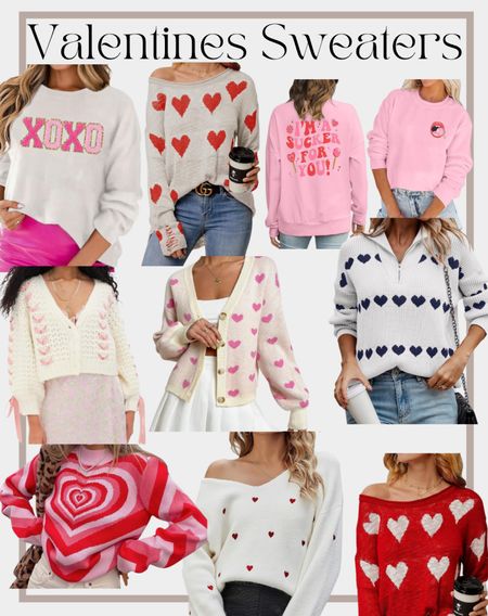  Valentine’s Day sweaters 
Amazon finds 
Valentine’s Day 

#LTKSeasonal #LTKparties #LTKbeauty