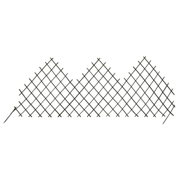 Willow Trellis Plant Support Expandable Lattice Fence Willow | Wayfair North America