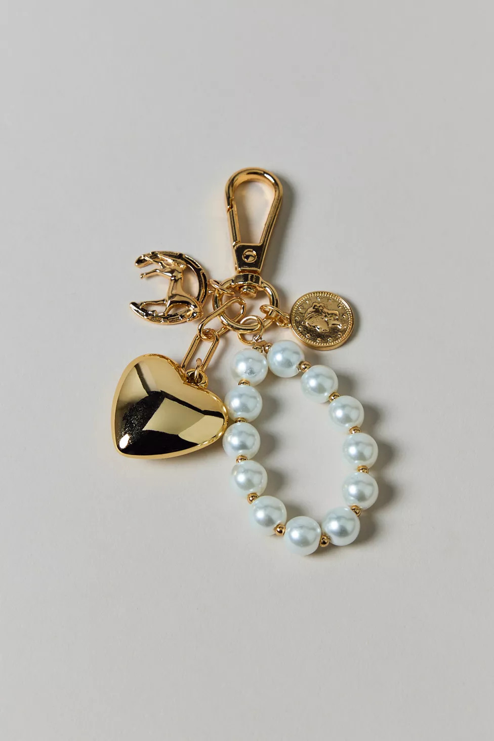 Heart Of Gold Keychain | Urban Outfitters (US and RoW)