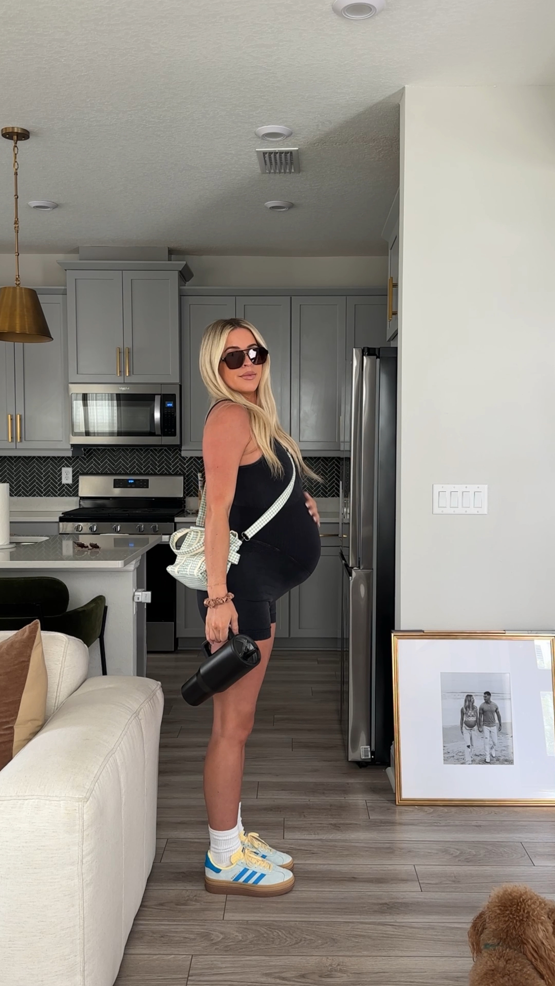 Target onesie — sized up to medium! 🫶🏼 bump friendly 

#LTKfindsunder100 #LTKfindsunder50 #LTKbump