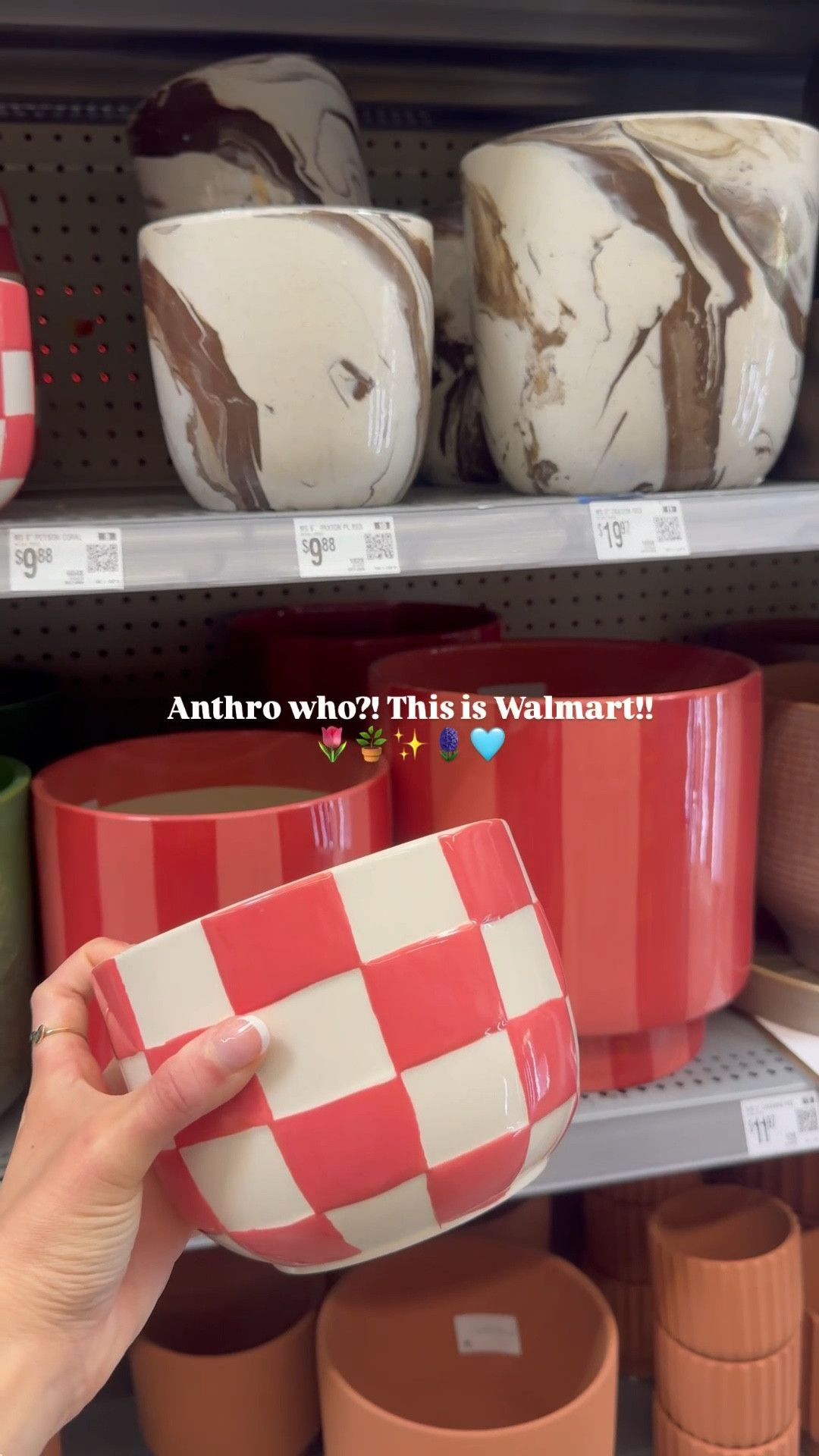 Anthro who?? These pots are all Walmart 🌷🤍 Obsessed is an understatement ✨

#LTKHome #LTKU #LTKSeasonal