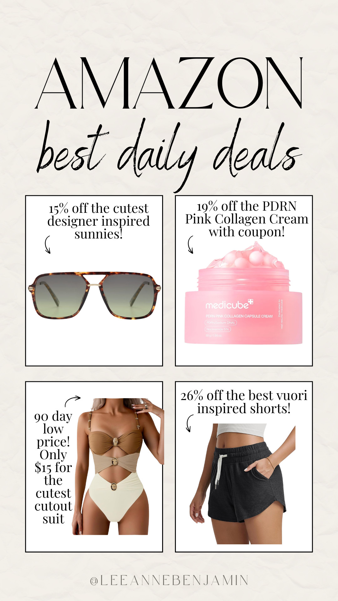 Best daily deals on Amazon today! 

 #LTKootd #LTKSaleAlert #LTKSwim