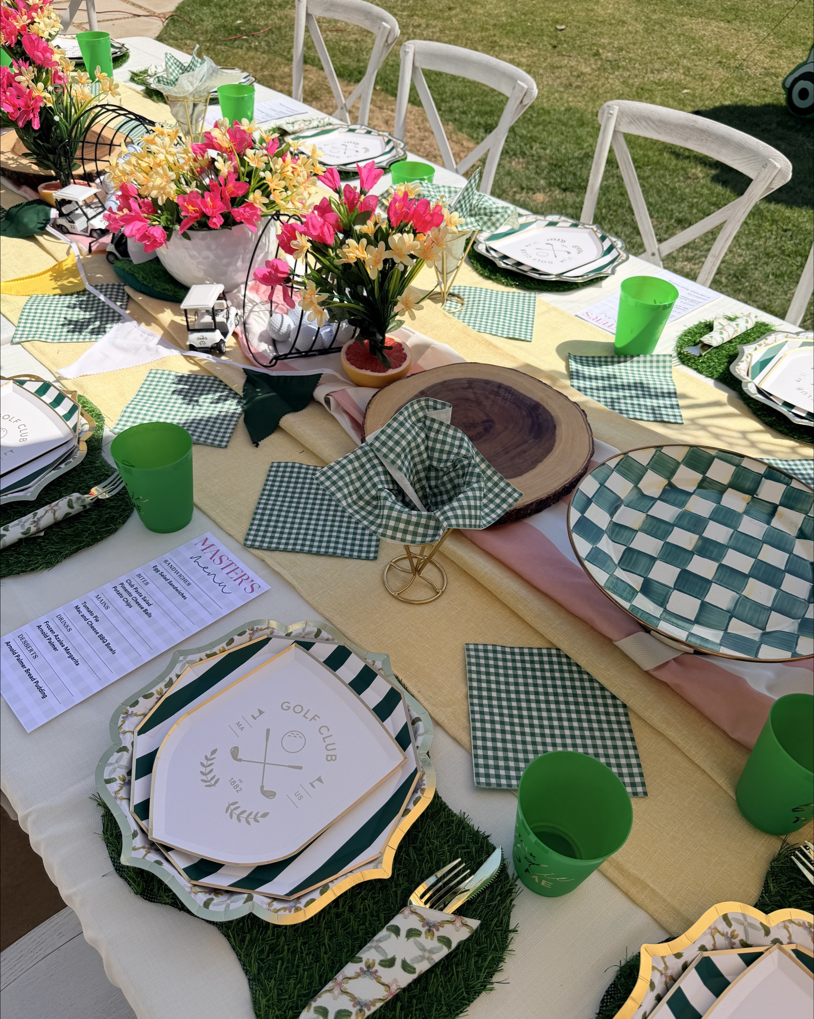 The McKenzie Childs Emerald check is one of my favorites! 
It’s perfect for Christmas, Mardi Gras, The Masters, Wimbledon, St. Patrick’s Day, Italian theme dinner, summer BBQs and so much more!!!
See below for my favorite pieces!!

#LTKHome #LTKfoodie #LTKSaleAlert