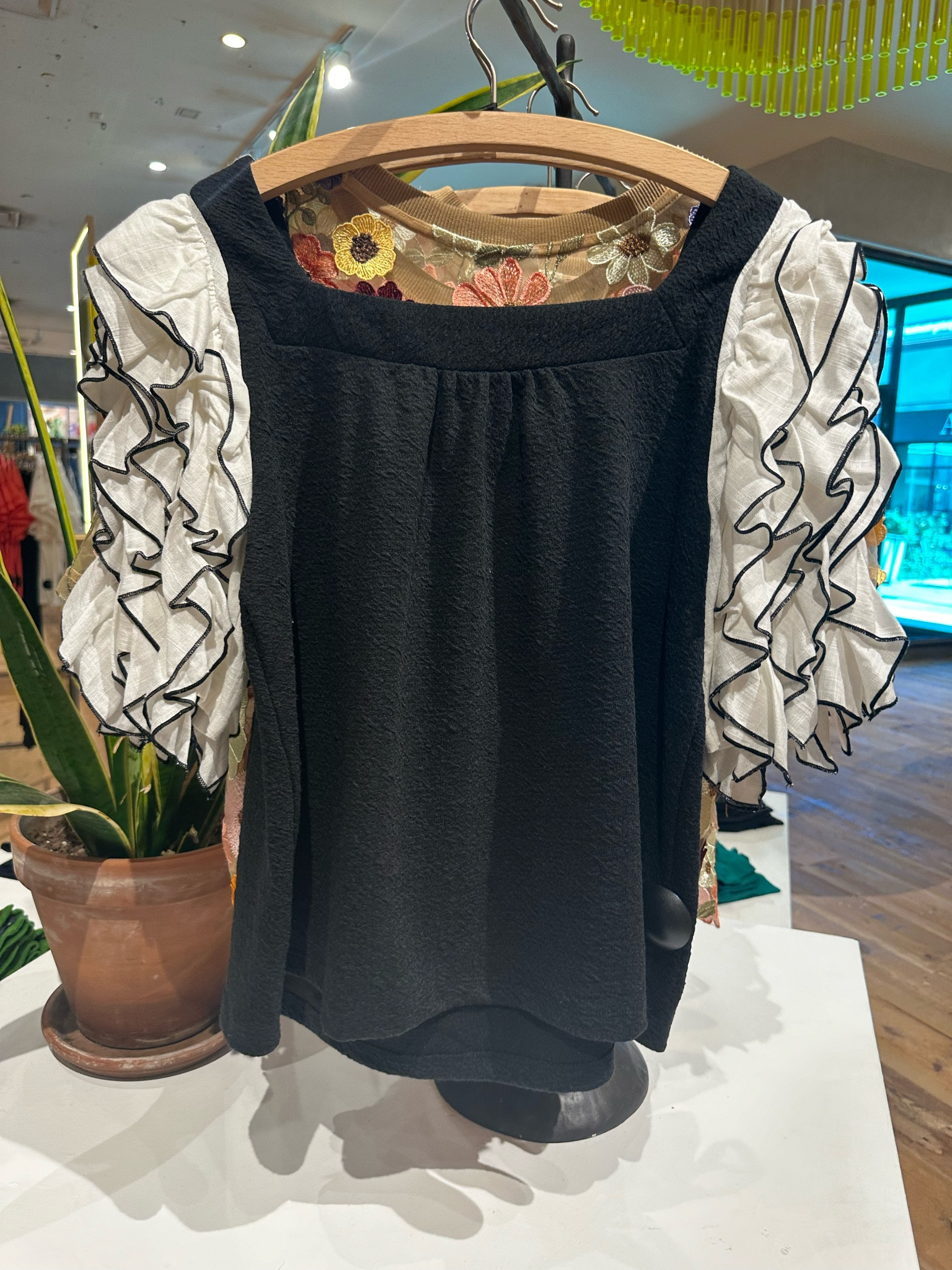 Sunday in Brooklyn Square-Neck Ruffle-Sleeve Babydoll Top
Under $80 It runs big so size down. So cute and flirty. Wear with jeans, Pants, a skirt or Bermuda shorts. 
@anthropologie 

#LTKSeasonal #LTKover40 #LTKfindsunder100