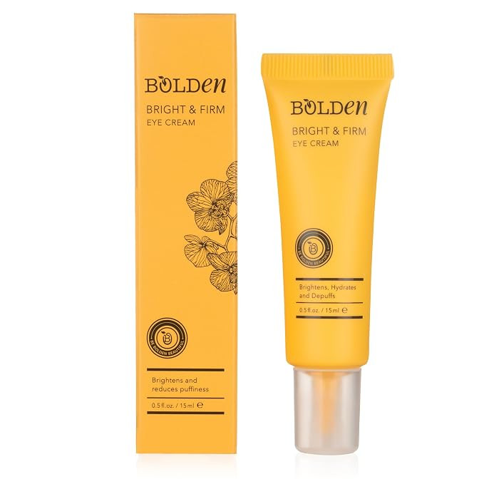 BOLDEN Bright & Firm Eye Cream | Under Eye Cream for Dark Circles & Puffiness | Hydrates and Impr... | Amazon (US)