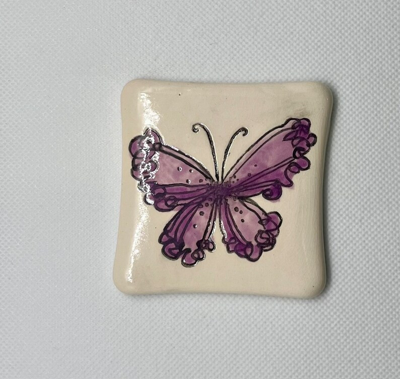 Beautiful Butterfly Tile - Etsy | Etsy (US)