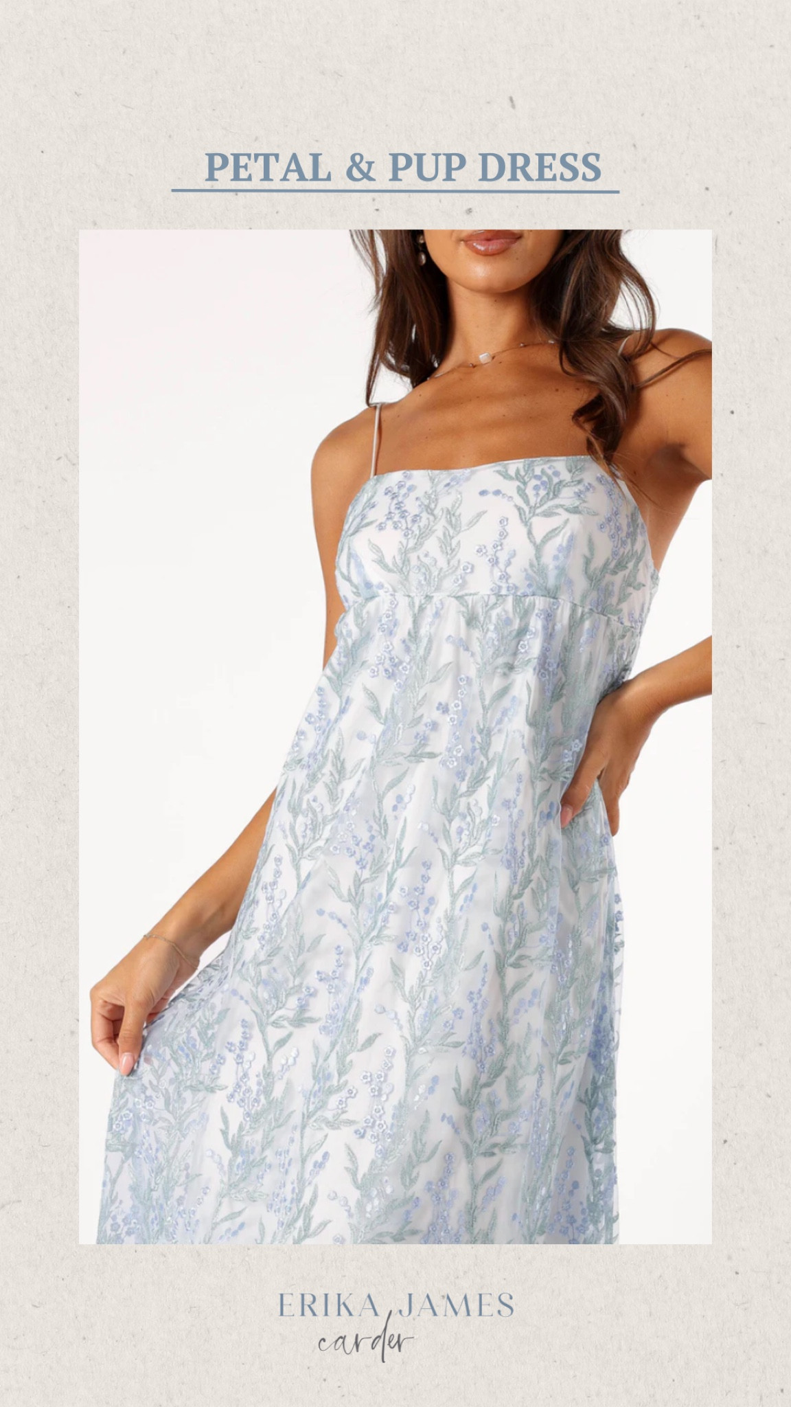 Blue and white petal and pup dress! 



#LTKFindsUnder100