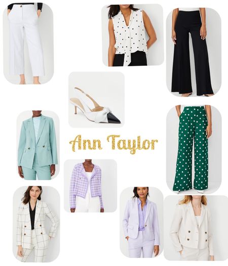Ann Taylor has suits and workwear for days! Looks strong, powerful, and feminine for all your days at work! 

#LTKstyletip #LTKworkwear #LTKfindsunder100