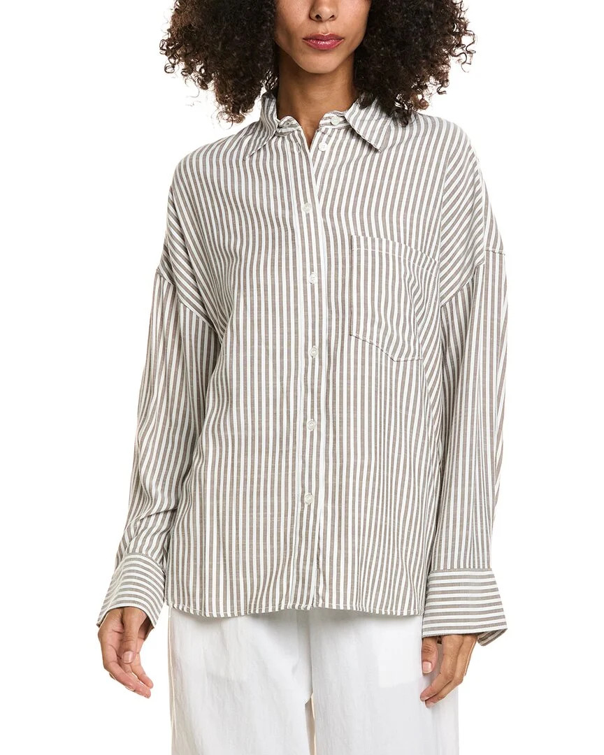 Max Studio Oversized Button-Up Shirt | Shop Simon