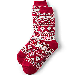 Women's Cabin Slipper Socks | Lands' End (US)