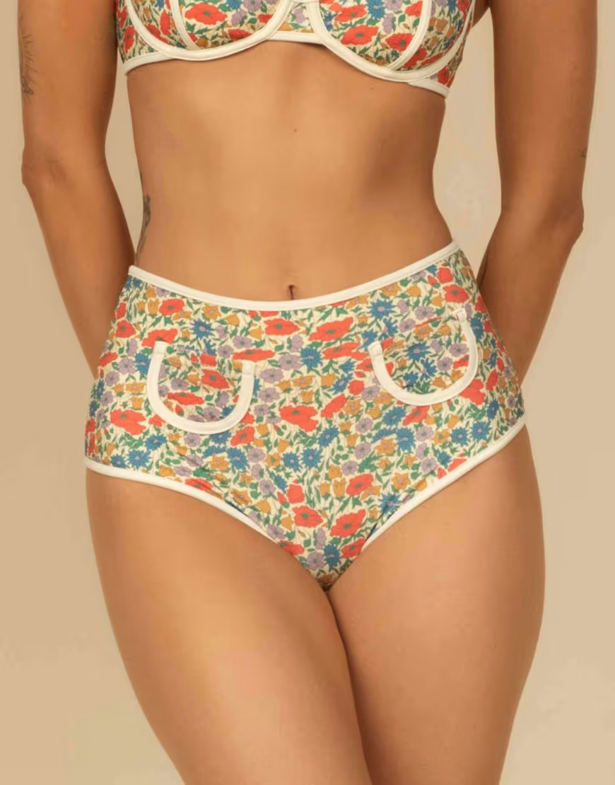 MONTCE polly bikini bottom in florencia floral-Multi | ASOS (Global)
