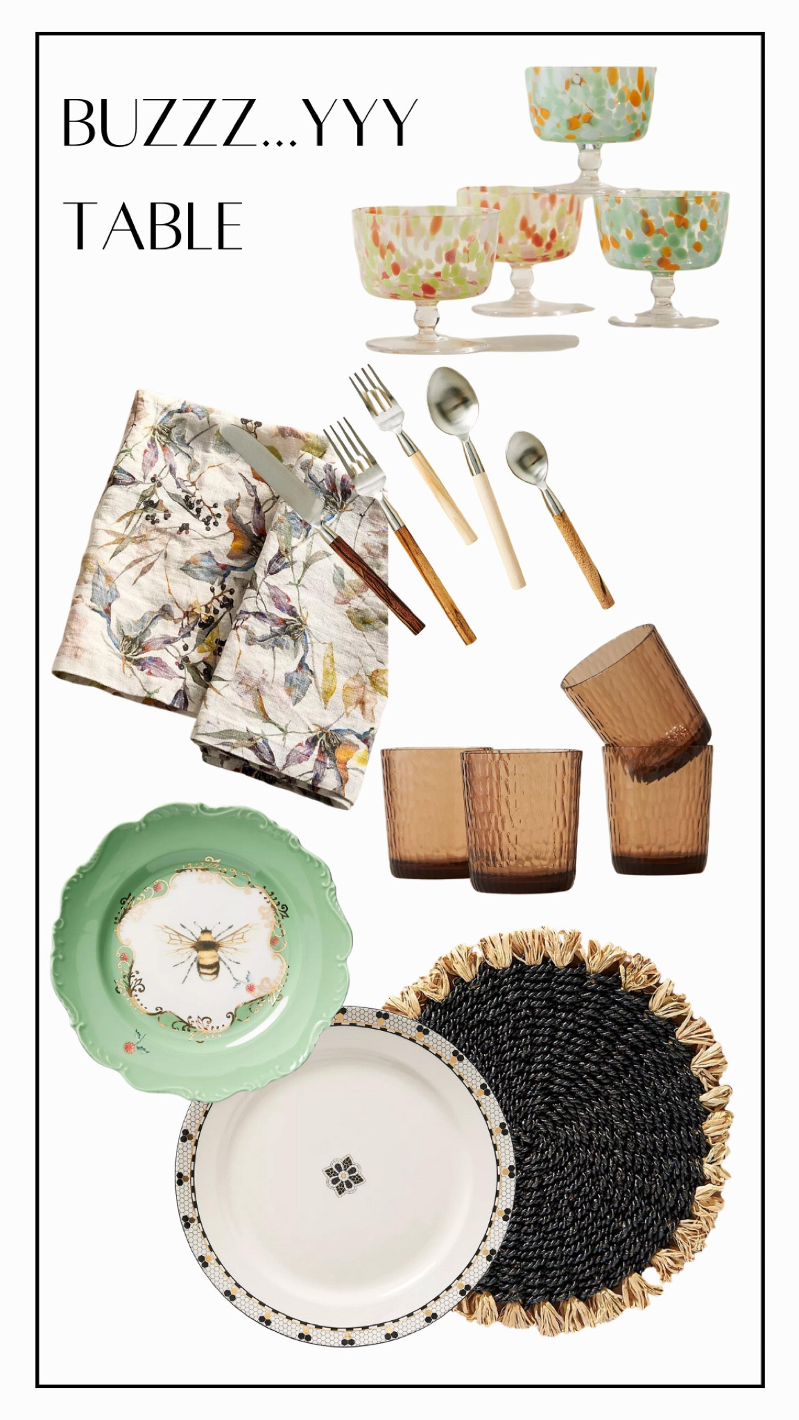 Buzz buzz✨✨ you need these lovely pieces to add to your table this spring and summer! 

#LTKFind #LTKSeasonal #LTKhome