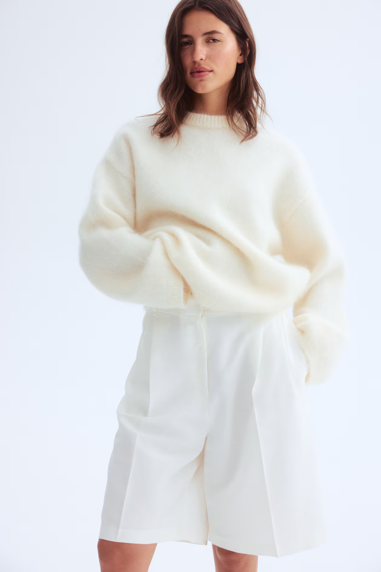 Oversized mohair-blend jumper | H&amp;M (UK, MY, IN, SG, PH, TW, HK)