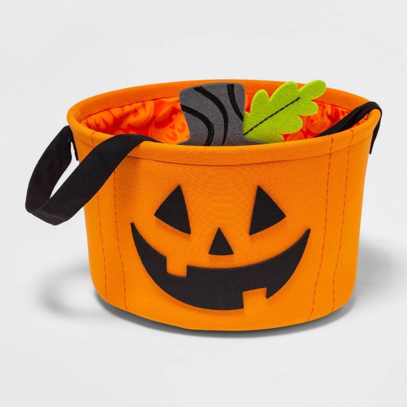 Fabric Pumpkin Halloween Candy Bowl - Hyde & EEK! Boutique™ | Target