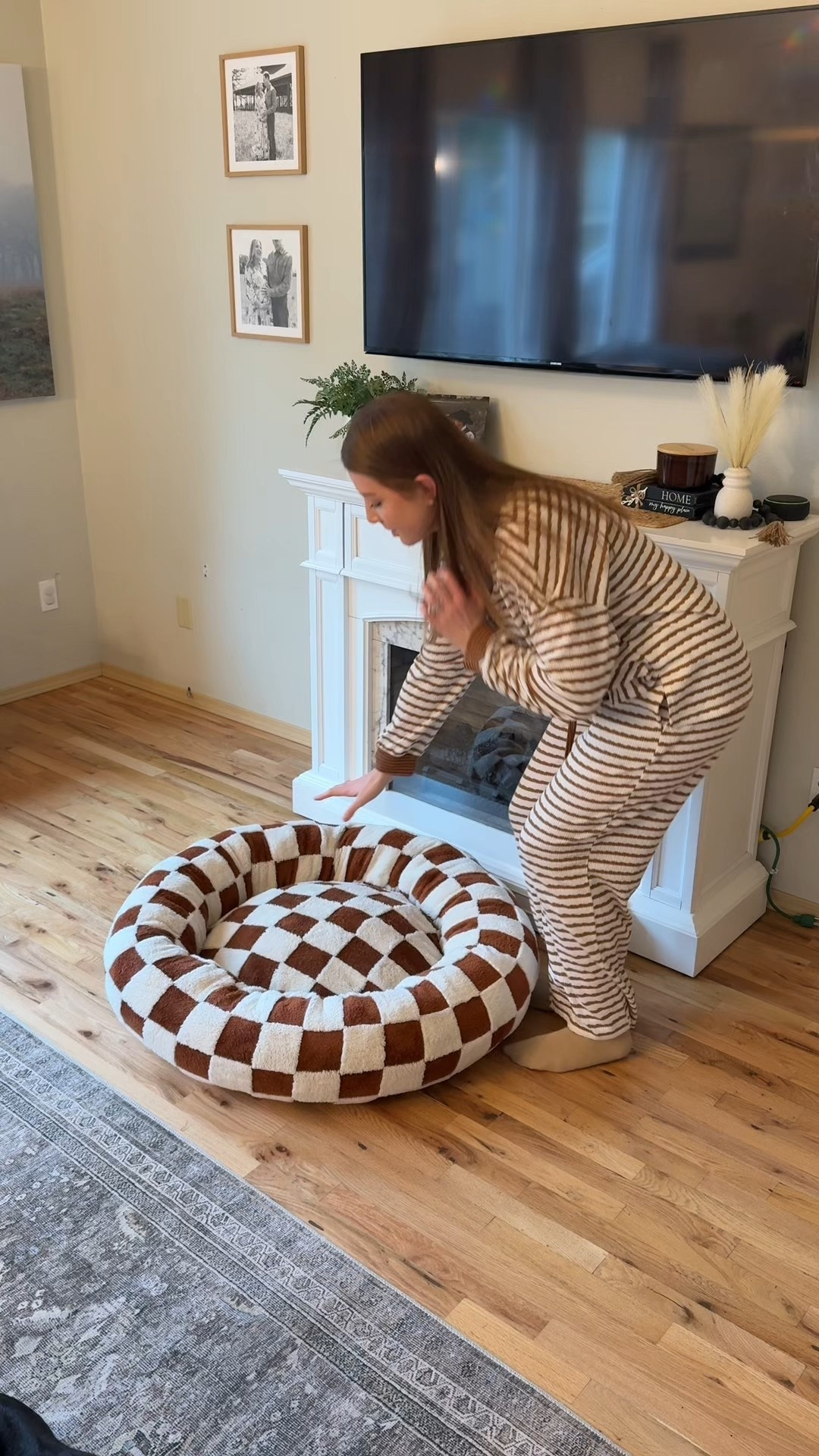 Calming donut bed for dogs 🐶 My dogs are obsessed with this! The liner also comes off to be washed. I did a size large (for reference my dogs are 80lbs & 65lbs) 🤍

#LTKSaleAlert #LTKHome