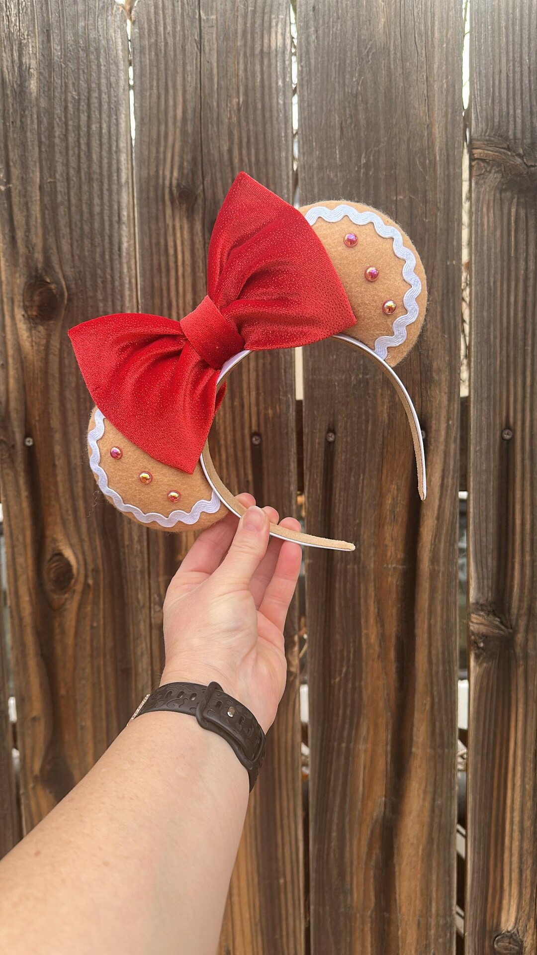Gingerbread Christmas Ears | Etsy (US)