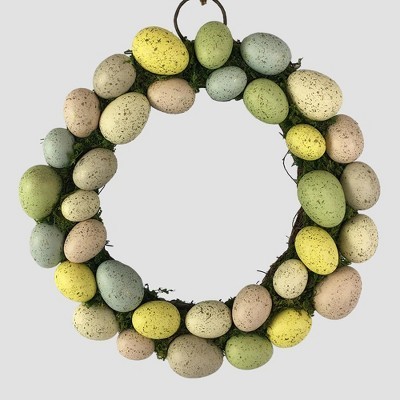 15.5" Decorative Easter Egg Wreath - Threshold™ | Target