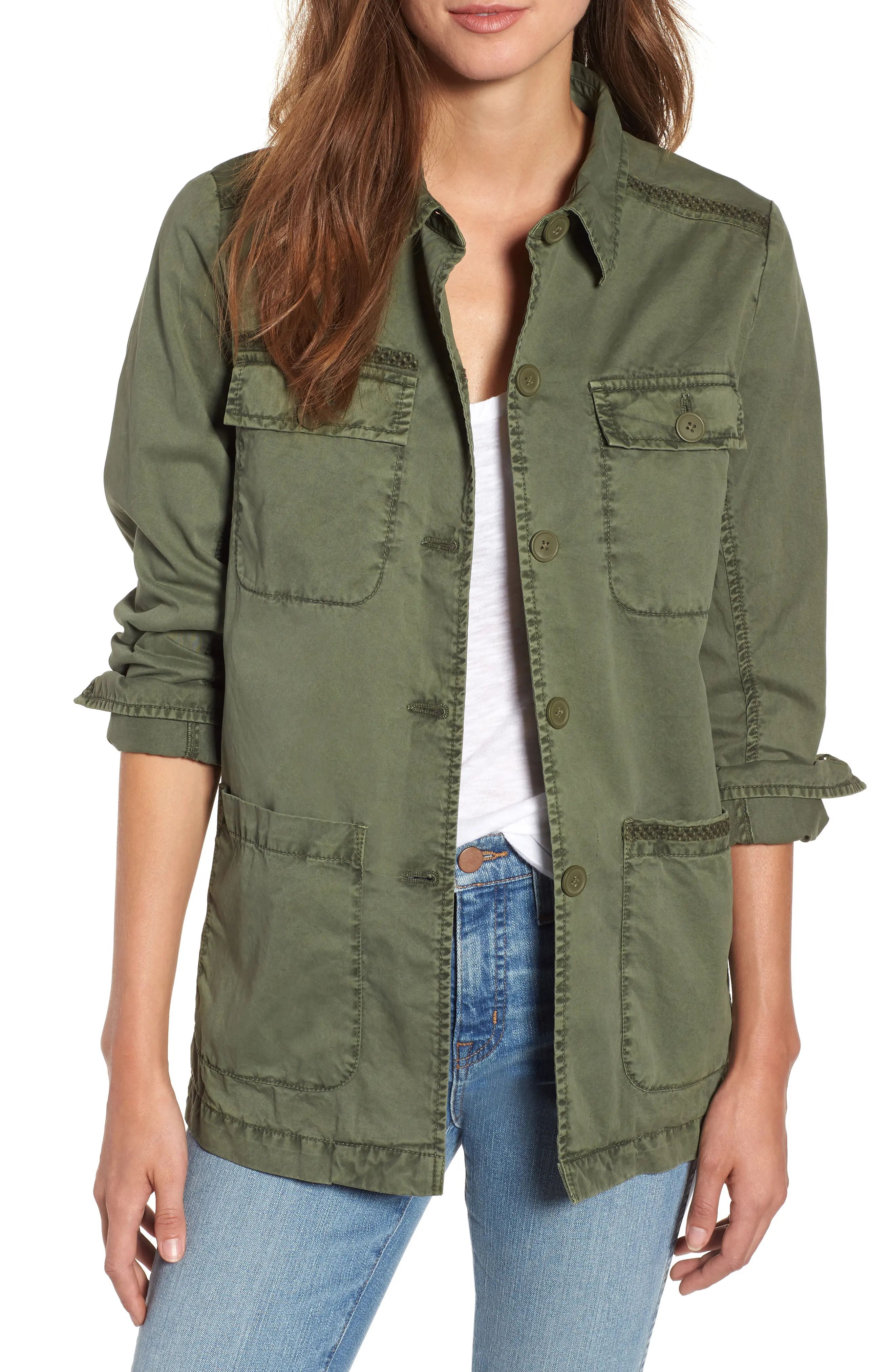 Caslon® Utility Jacket (Regular & Petite) | Nordstrom