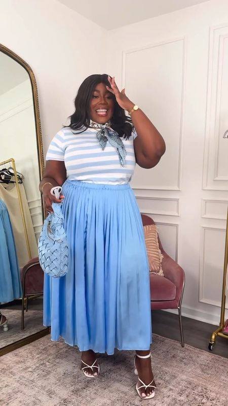 I can’t get over how this look turned out! This is what happens when you style versus just wearing✨

Tee XL
Skirt XXL

Plus Size Fashion, Plus Size Dresses, Plus Size Target Finds, nautical, wedding guest dress, spring fashion, summer trends 

#LTKFindsUnder100 #LTKPlusSize #LTKFindsUnder50