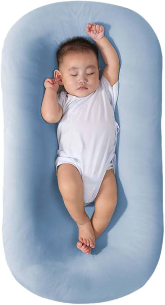 Baby Lounger for Newborn 0-24 Months, Infant Nest Sleeping for Baby in Bed, Soft Breathable Washa... | Amazon (US)