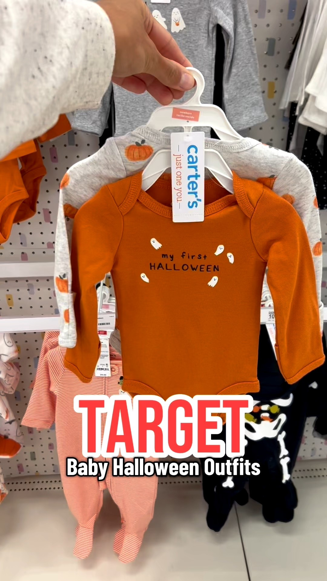 🎯TARGET🎯
August means it’s acceptable to start planning for Halloween right!? 🎃 Online and in-store now. Baby holiday outfits always sell out fast 👻 Lots of Carters baby options!

SHOP the LTK 🔗LiNK in BiO🔗
LiKE & FOLLOW for more 

#halloween #targetbaby #halloweenoutfit#cartershalloween

#LTKBaby #LTKKids #LTKSeasonal