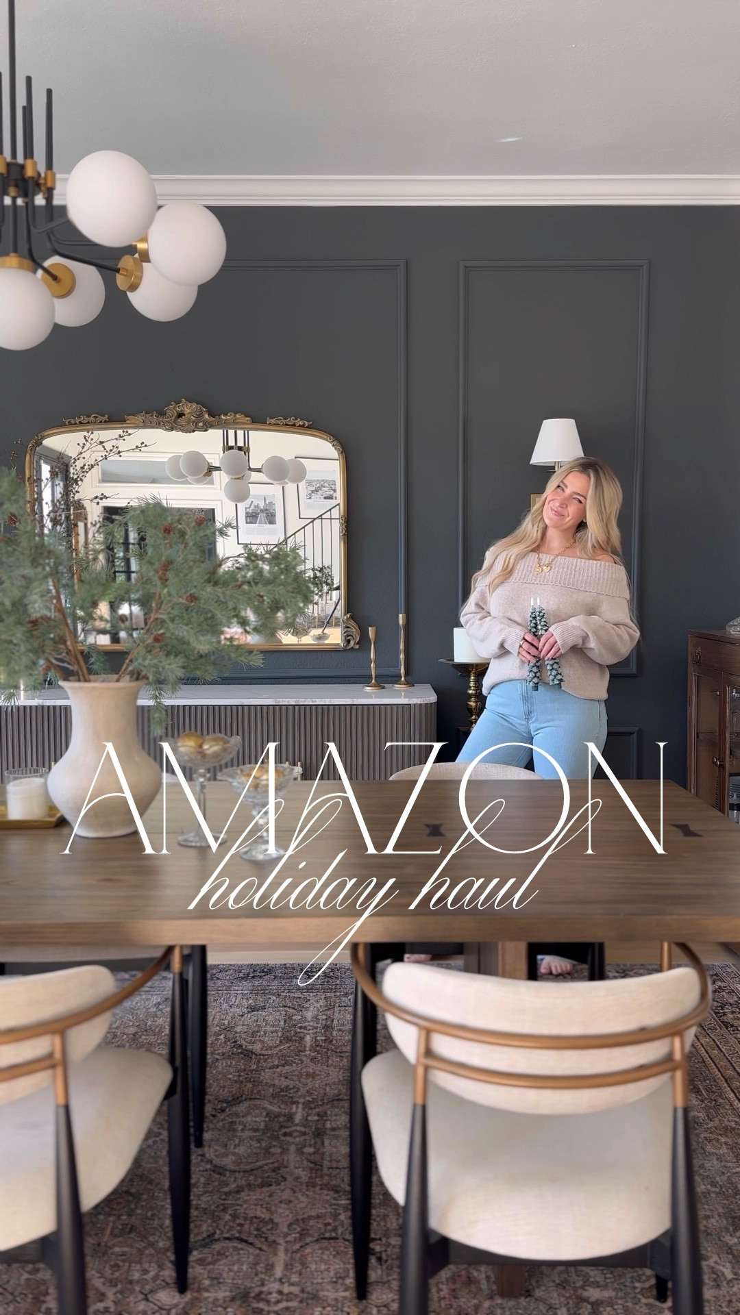 Amazon holiday decor and new releases I got this year! These Christmas tree candles are so pretty! And I love all the stems! 

#LTKHome #LTKStyleTip #LTKHoliday