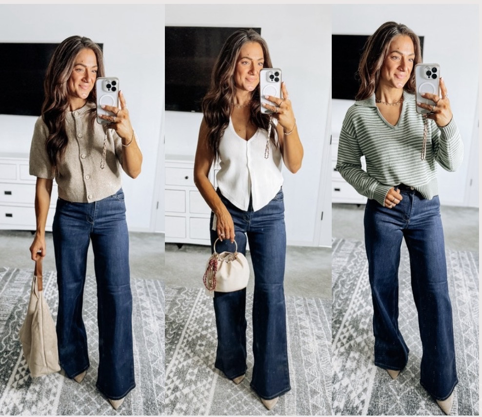 These target jeans are my fave darkwash wide leg!! 👏 such a Fall and Winter staple pair! TTS 

#LTKFindsUnder100 #LTKFindsUnder50 #LTKStyleTip