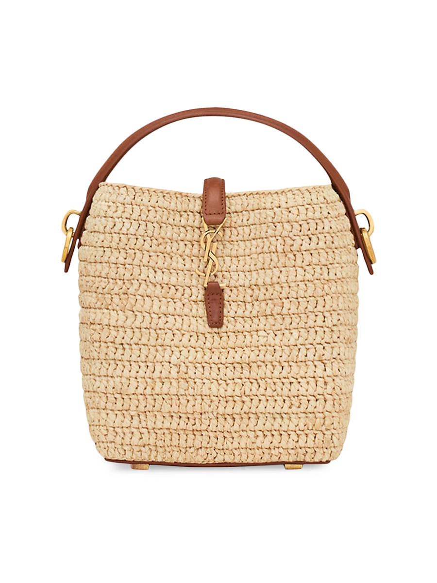 Women's Le 37 Mini Mini Bag in Raffia - Naturel | Saks Fifth Avenue
