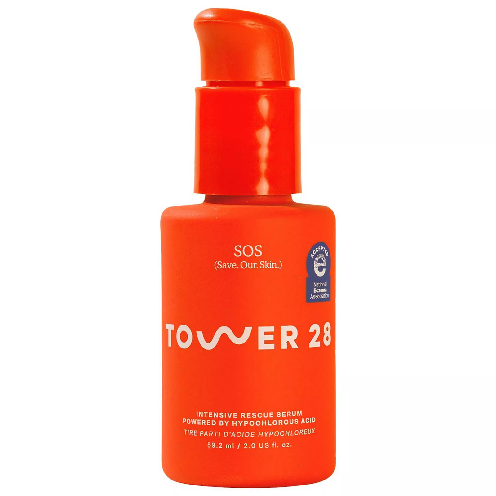 Tower 28 Beauty SOS Intensive Redness Relief Serum with Hypochlorous Acid, Size: 2 FL Oz, None | Kohl's