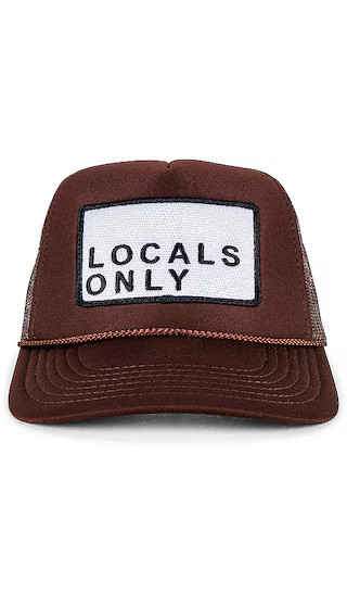 Locals Only Hat in Brown | Revolve Clothing (Global)