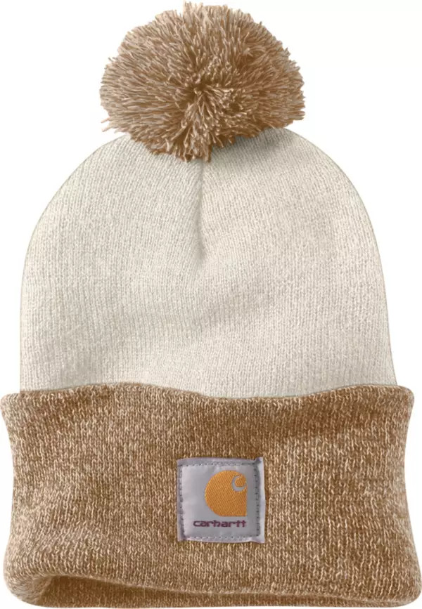 Carhartt Women's Knit Pom Cuffed Beanie | Dick's Sporting Goods