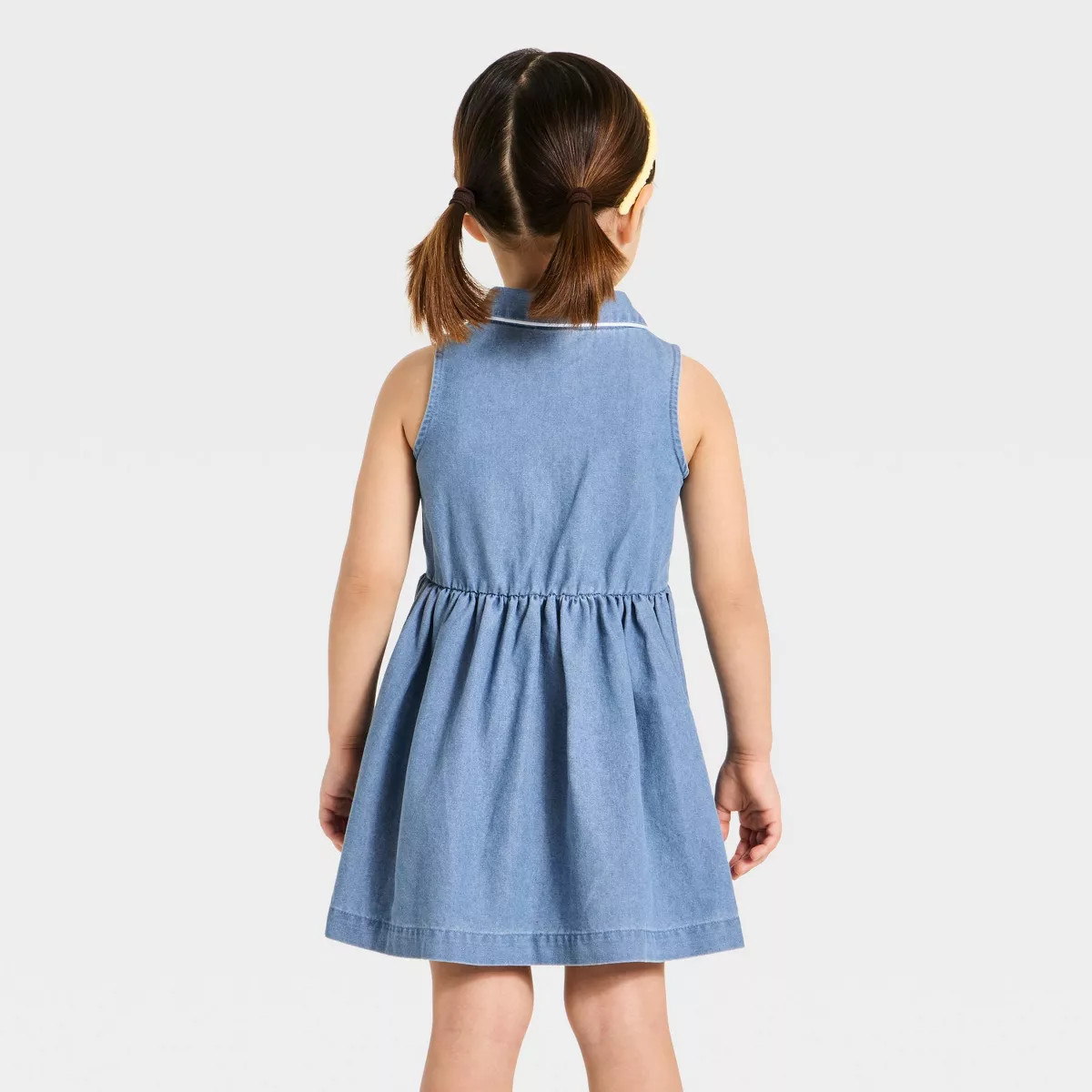 Toddler Girls' Disney Toy Story Jessie Denim Dress - Blue 2T | Target