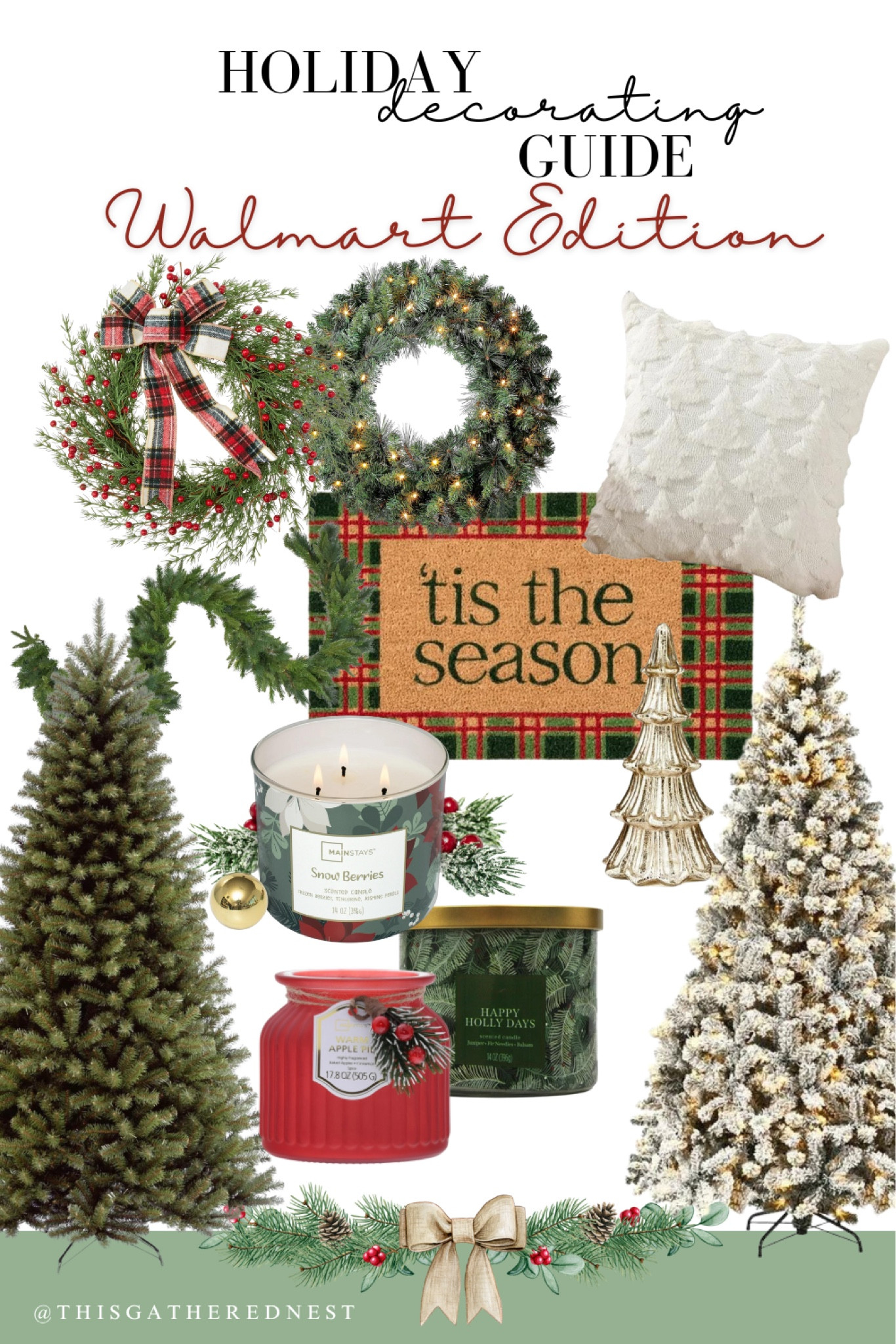 I’ve been preaching for years that Walmart has amazing Christmas decor at a fraction of the price! 🌲❤️ The trees are on flash deal but it’s all great prices!

#LTKhome #LTKSeasonal #LTKHoliday