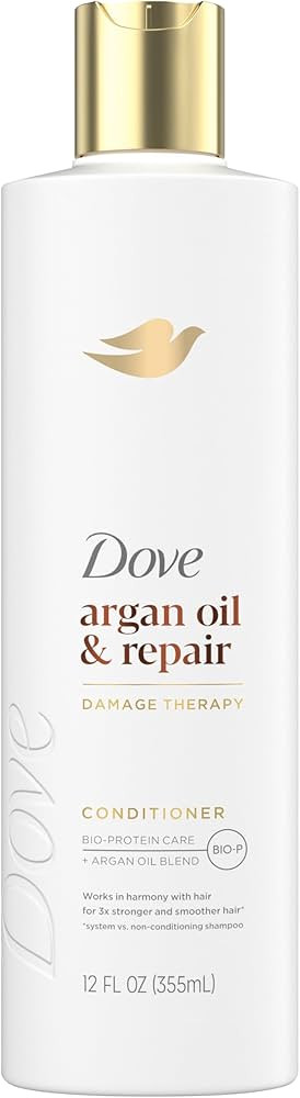 Dove Conditioner Argan Oil & Repair for Fine Hair with Bio-Protein Care Technology and Argan Oil ... | Amazon (US)
