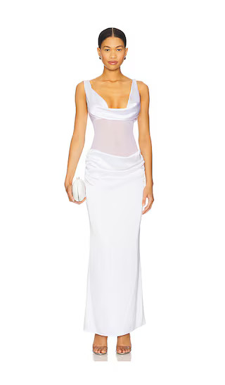 Astri Maxi Dress in White | Revolve Clothing (Global)