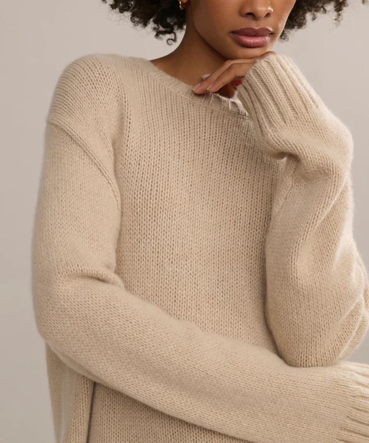 Cashmere Amelia Crewneck | Jenni Kayne