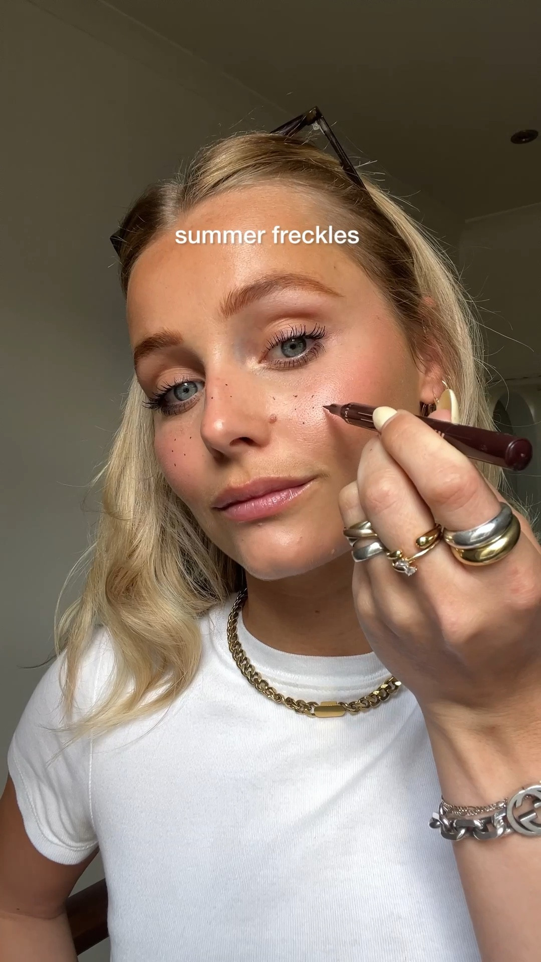 summer freckles🤎 

#LTKsummer #LTKbeauty